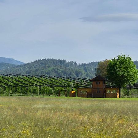 Unique Wooden Holiday House In Nature Lukovica pri Domžalah Exterior foto