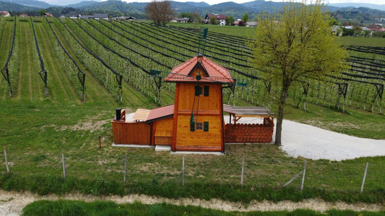 Unique Wooden Holiday House In Nature Lukovica pri Domžalah Exterior foto