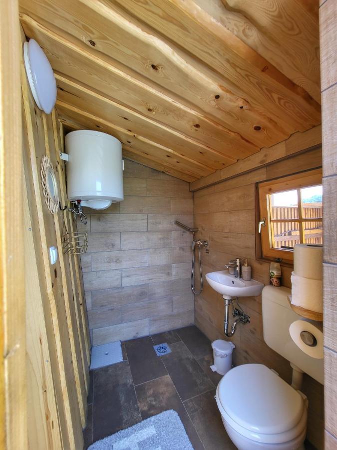 Unique Wooden Holiday House In Nature Lukovica pri Domžalah Exterior foto