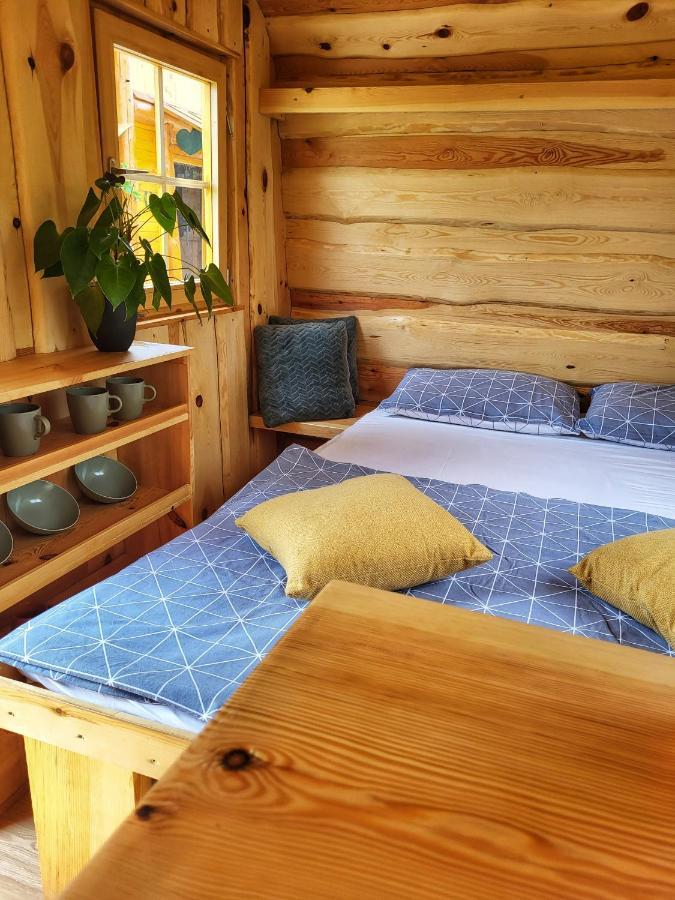 Unique Wooden Holiday House In Nature Lukovica pri Domžalah Exterior foto