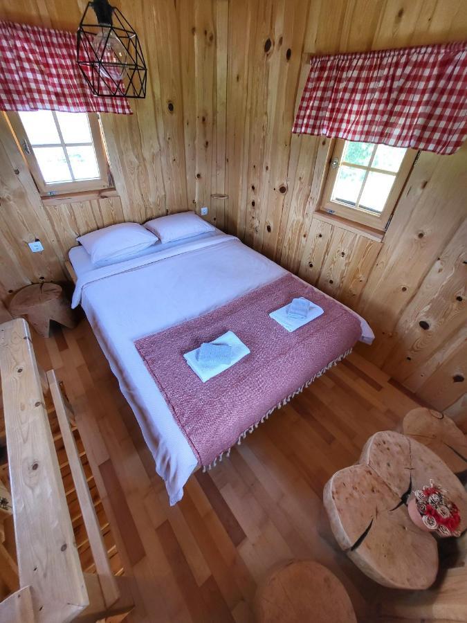 Unique Wooden Holiday House In Nature Lukovica pri Domžalah Exterior foto