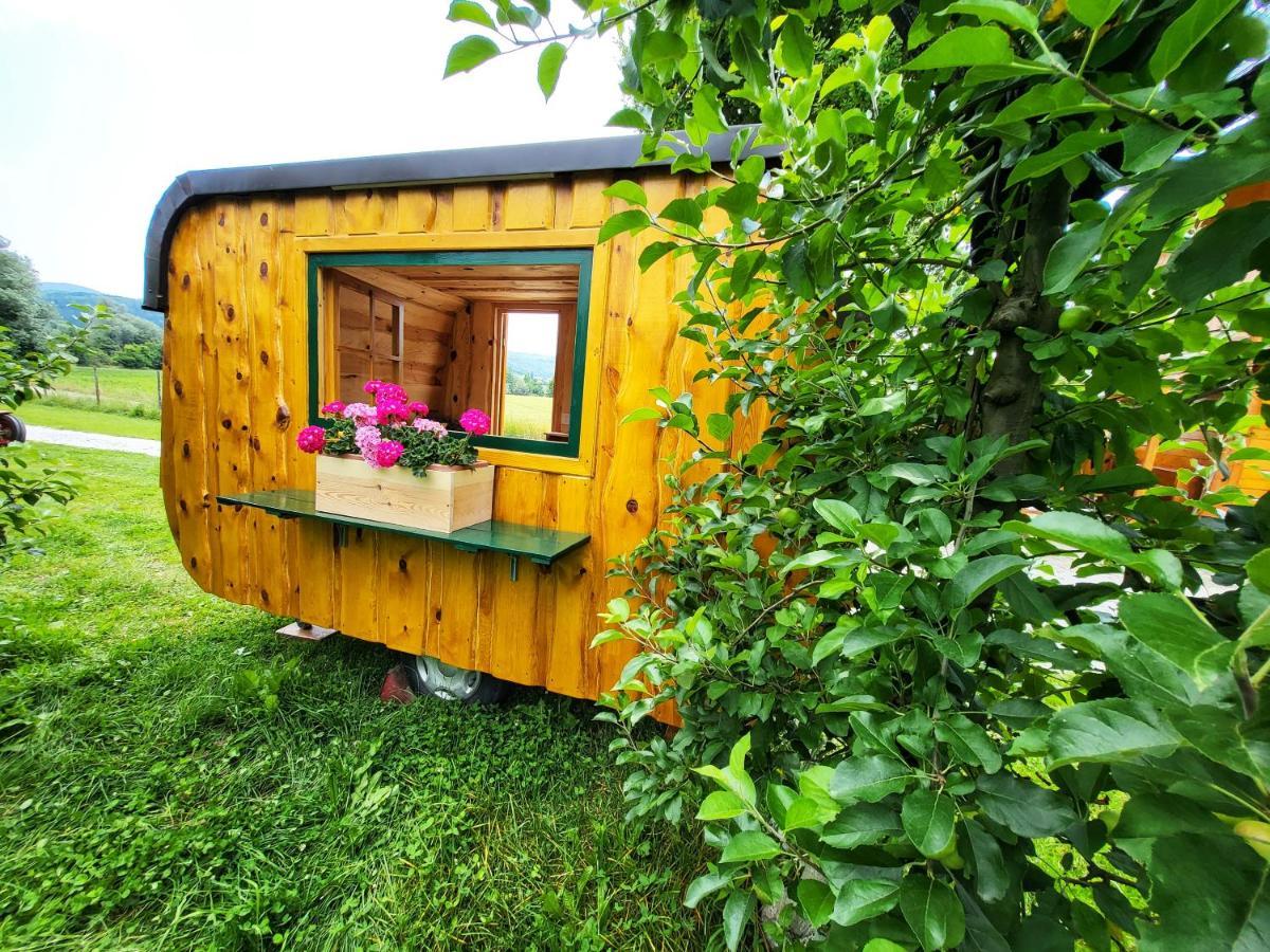 Unique Wooden Holiday House In Nature Lukovica pri Domžalah Exterior foto