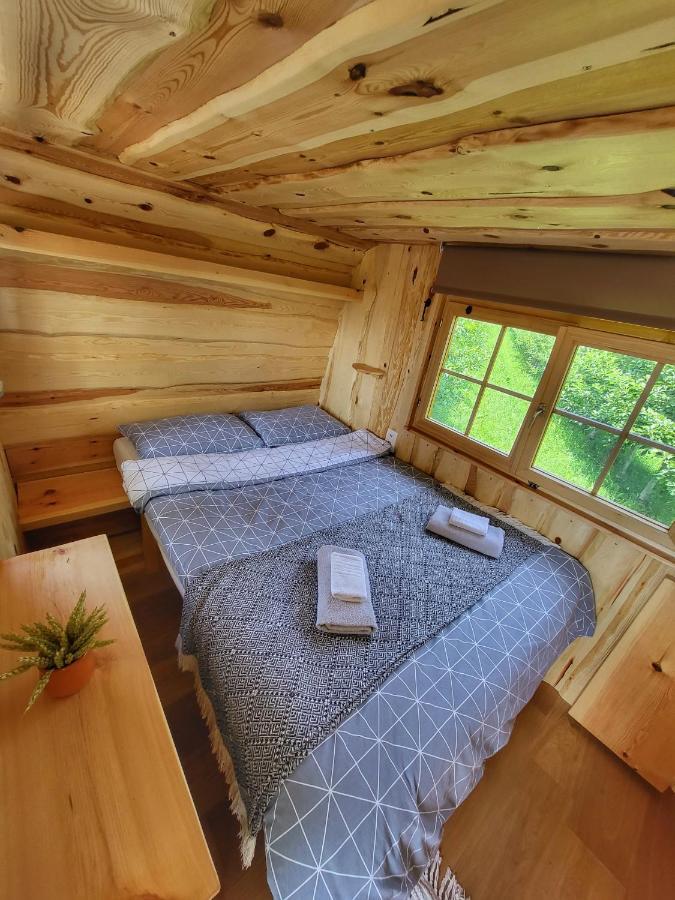 Unique Wooden Holiday House In Nature Lukovica pri Domžalah Exterior foto