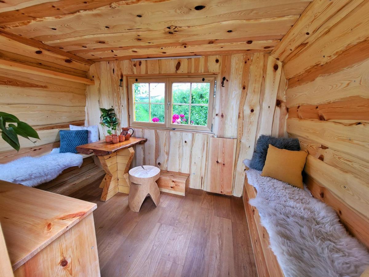 Unique Wooden Holiday House In Nature Lukovica pri Domžalah Exterior foto