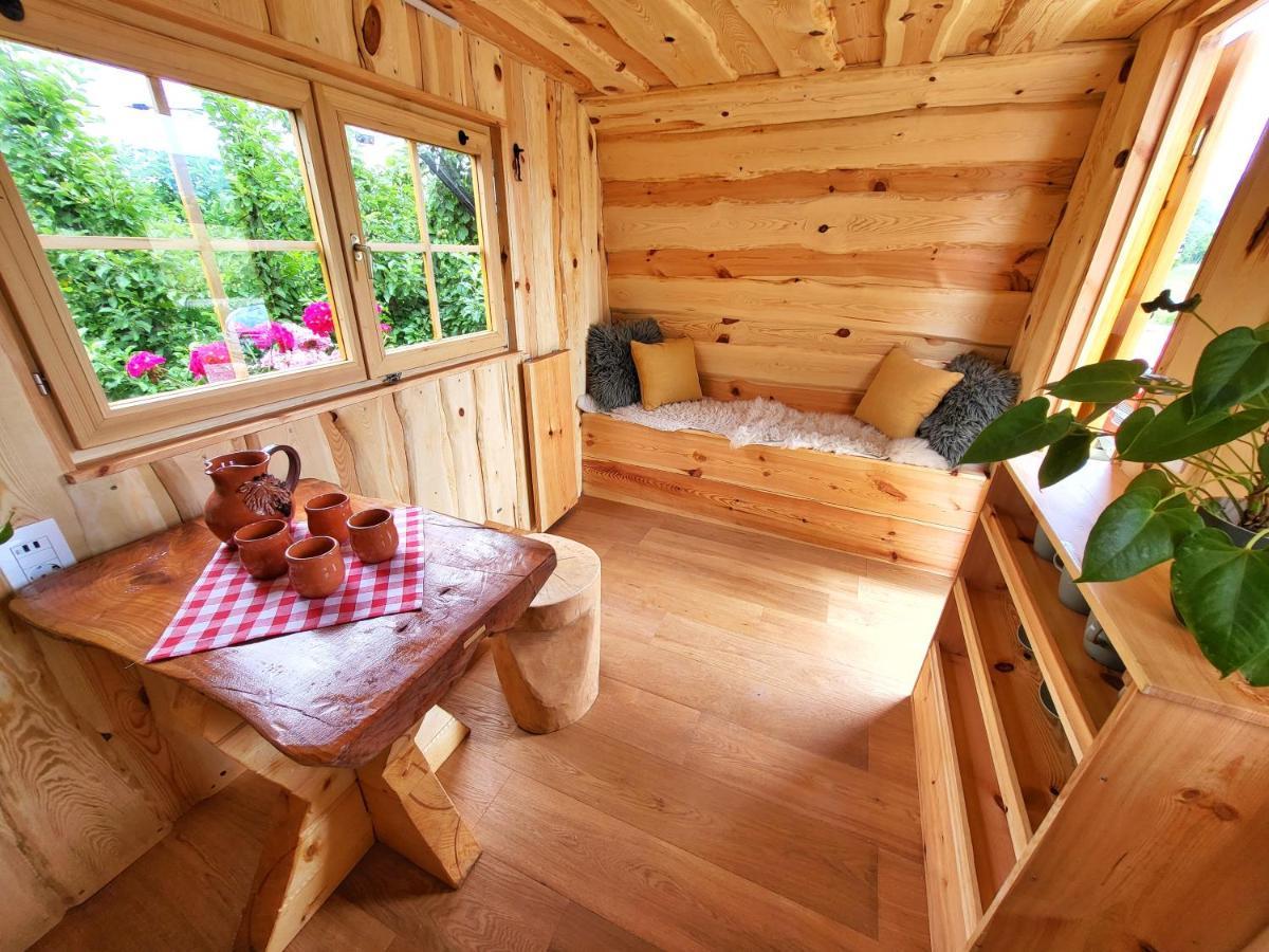 Unique Wooden Holiday House In Nature Lukovica pri Domžalah Exterior foto