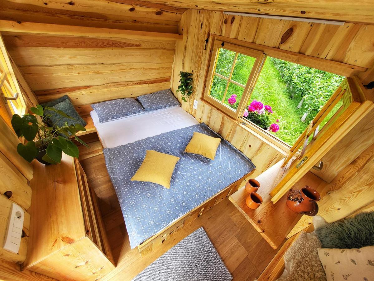 Unique Wooden Holiday House In Nature Lukovica pri Domžalah Exterior foto