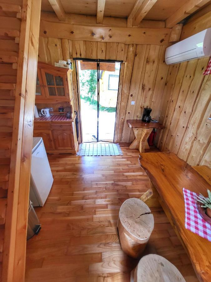Unique Wooden Holiday House In Nature Lukovica pri Domžalah Exterior foto