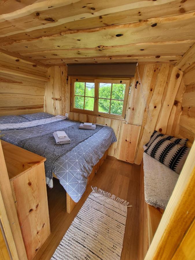 Unique Wooden Holiday House In Nature Lukovica pri Domžalah Exterior foto