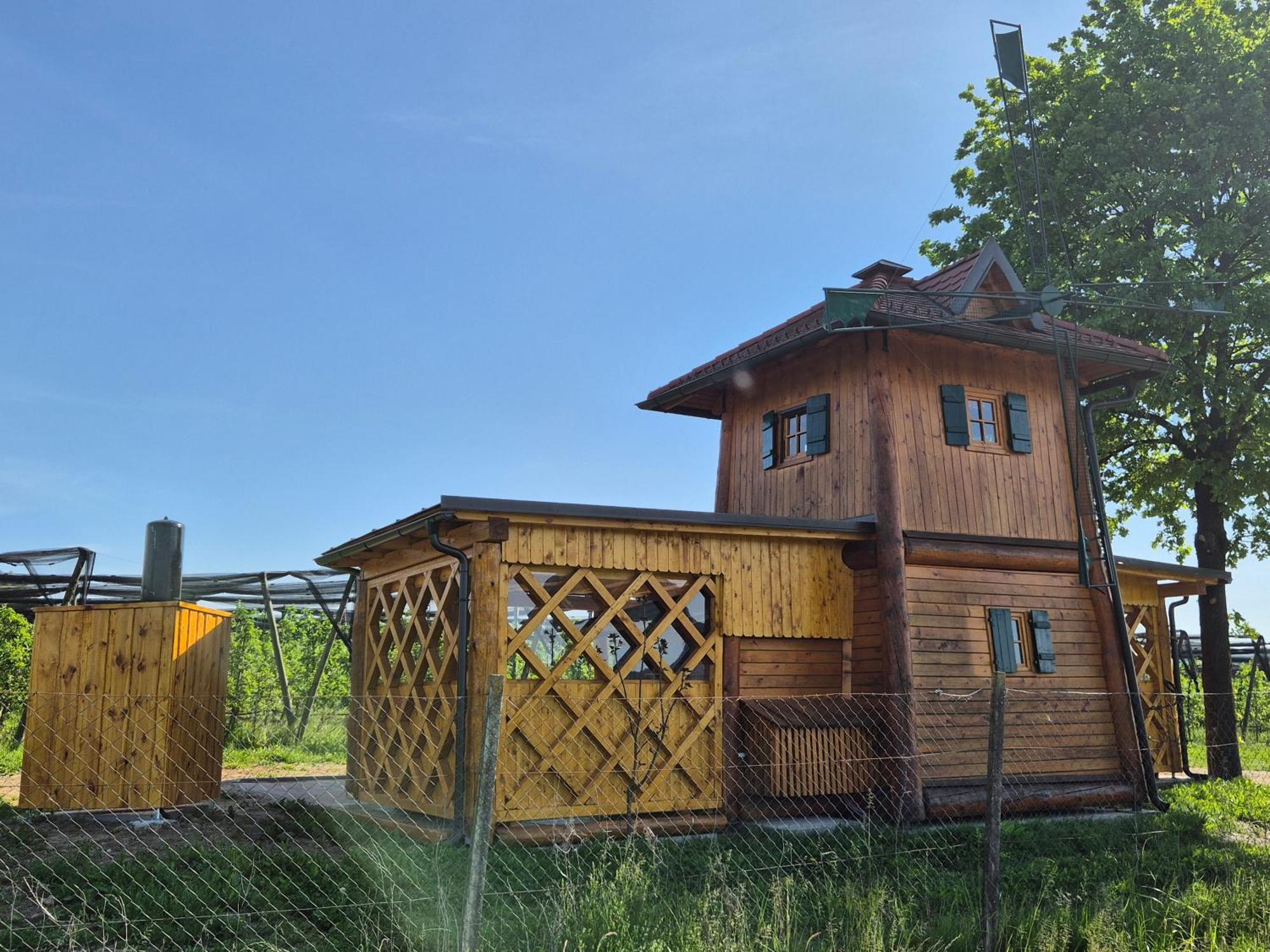 Unique Wooden Holiday House In Nature Lukovica pri Domžalah Exterior foto